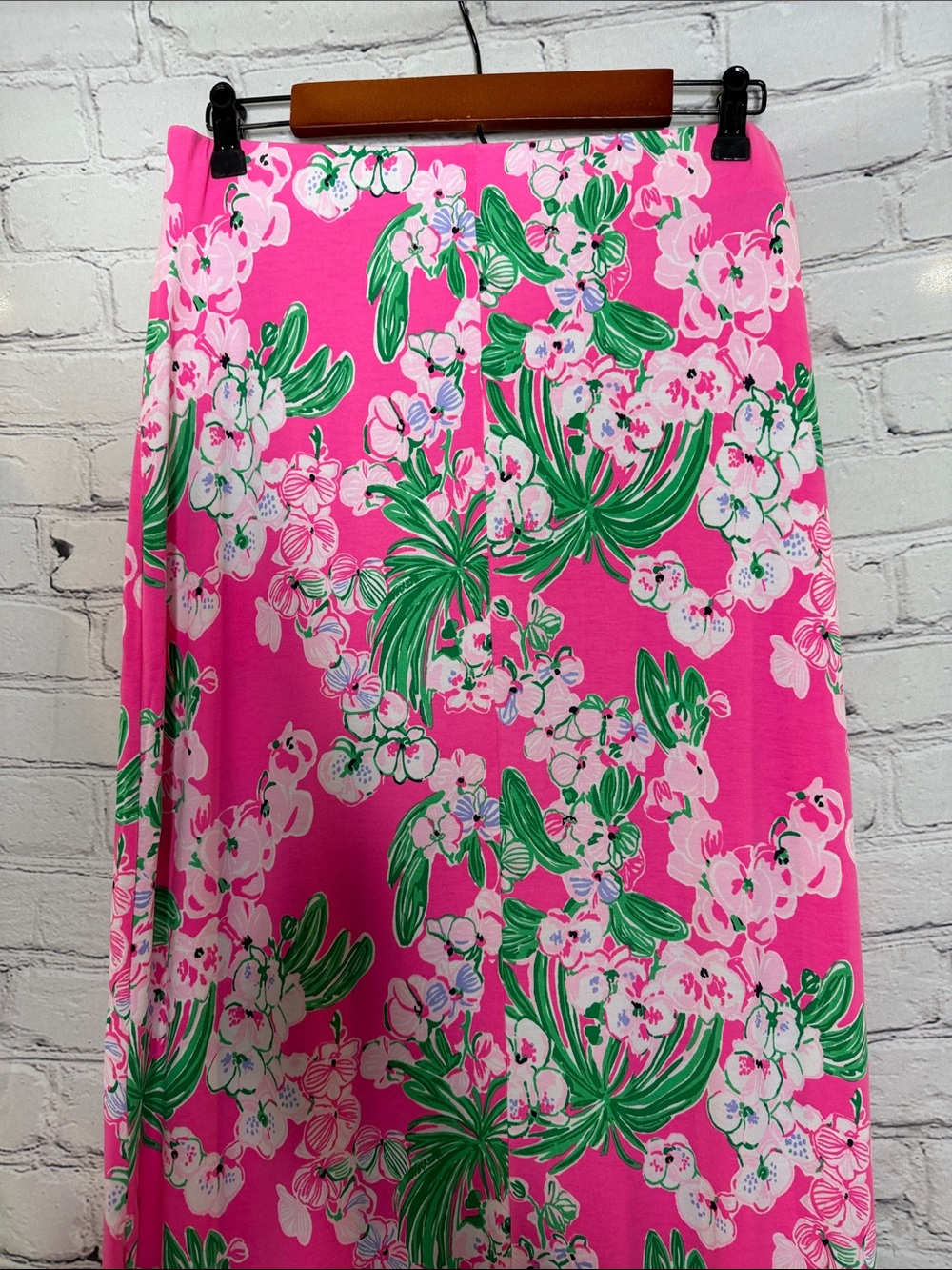 Lilly Pulitzer Roxie Pink Worth A Look Floral Minka Maxi Skirt Set Size Medium - Picture 13 of 15
